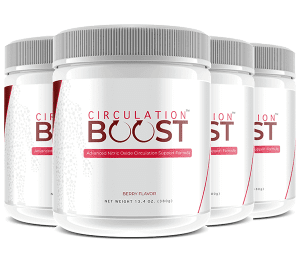 Circulation Boost - 4 Bottles of the Best Supplement for Circulation